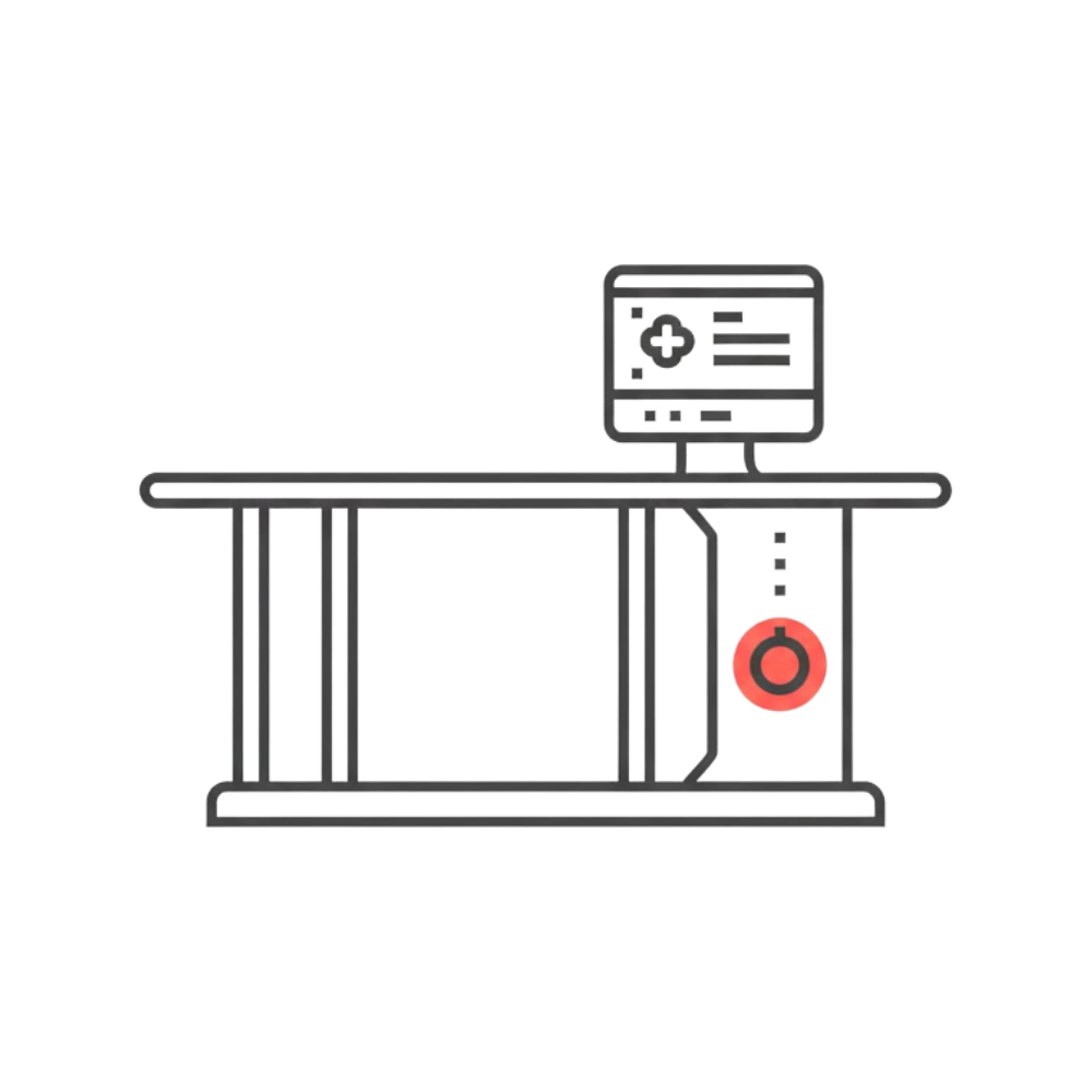 Áreas y equipos modernos
